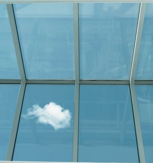 Skylight - Low-angle Photography of Clear Glass Roof