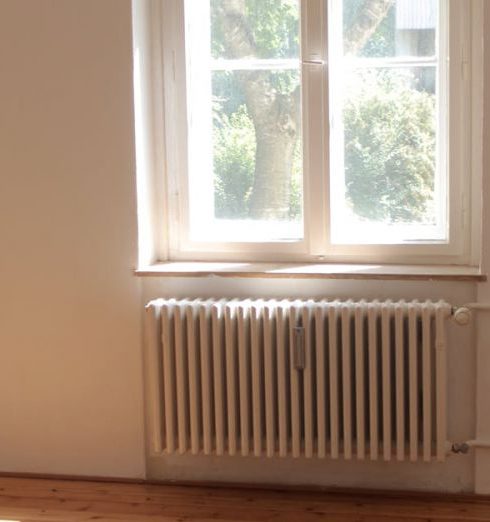 Rental Property - Electric Heater In A Room