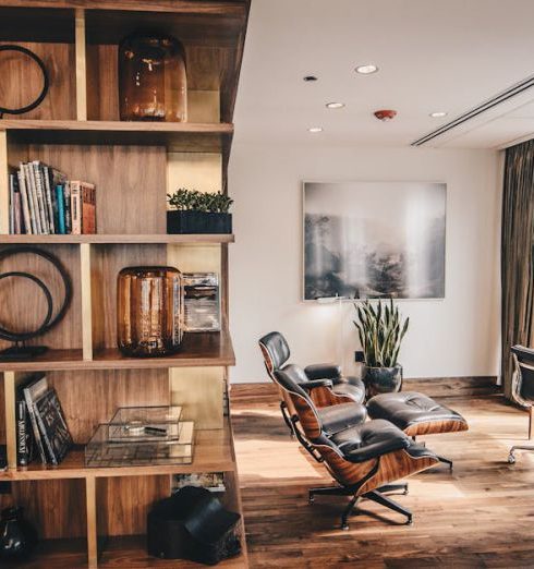 Wooden Furniture - Photo of A Wooden Bookshelf