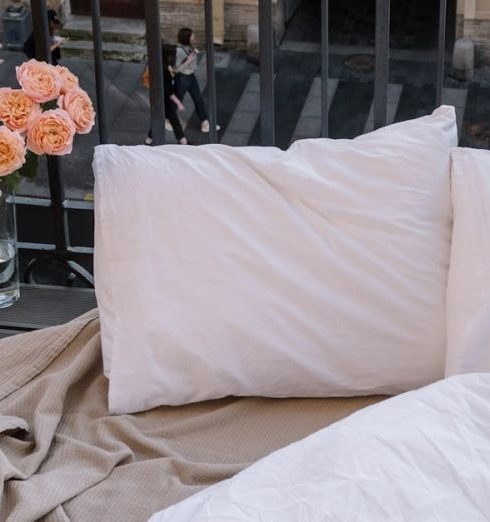 Balcony Furniture - An Improvised Bed on the Balcony