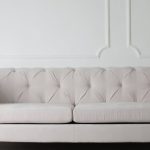 Sofa - Photo Of White Couch On Wooden Floor