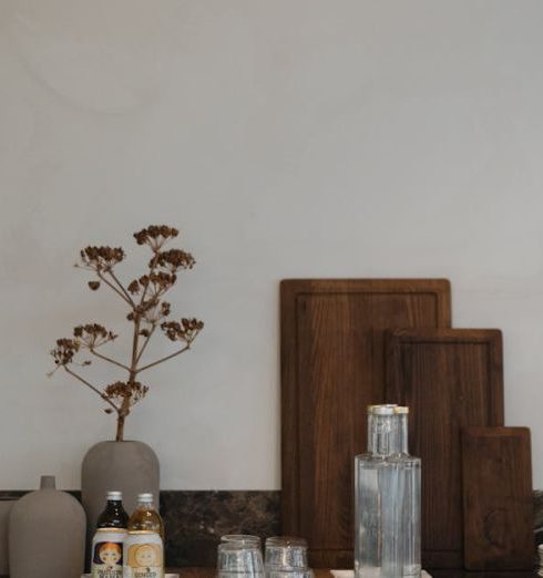 Cutting Boards - Counter in Kitchen