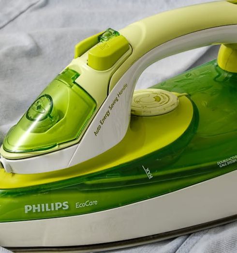 Small Appliances - Green White Philips Iron