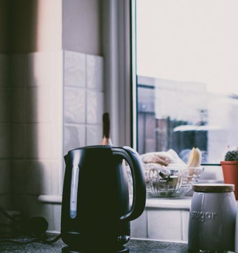 Coffee Maker - Photograph of a Kitchen Counter