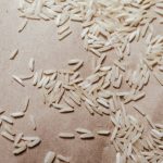 Small Pantry - Rice Grains on a Brown Paper