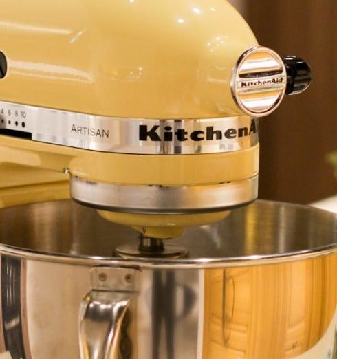 Kitchen Appliances - Yellow Kitchenaid Stand Mixer