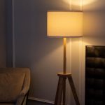 Bedroom Lighting - A Lamp beside a Bed