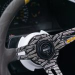 Bold Accents - Black and Yellow Steering Wheel