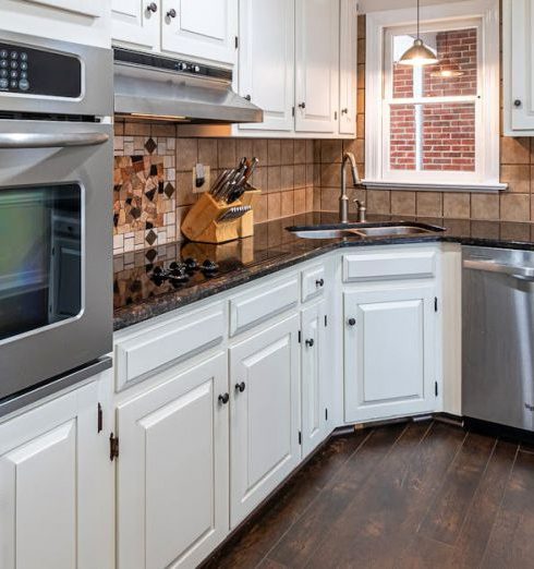 Under-Cabinet Lighting - Photo of Kitchen with Appliances