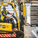 Crates - Person Using Forklift