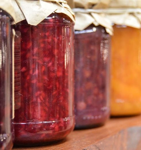 Pantry - Clear Glass Mason Jars