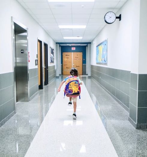 Children’s Rooms - Boy Running In The Hallway