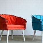 Accent Chair - Photo of Red and Blue Chairs