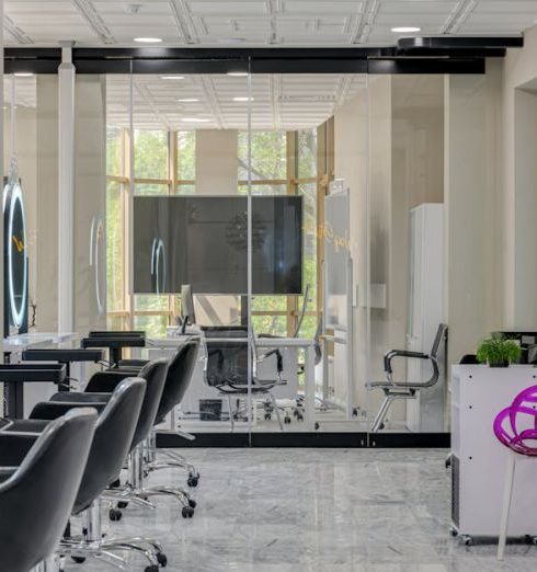 Glam Furniture - Photo of the Interior of a Salon