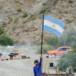 Native Plants - A Man Waving the Argentinian Flag