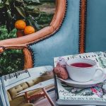 Garden Edging - Magazines on an Armchair