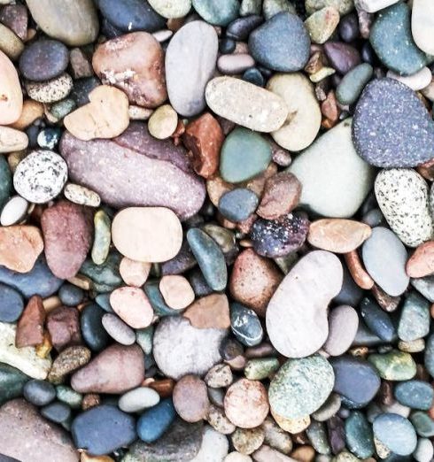 Gravel - Assorted Colored Rocks