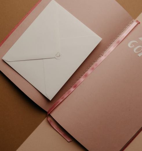 SMART Goals - Flat lay of 2021 goals planner and envelope on a stylish brown background, perfect for planning imagery.